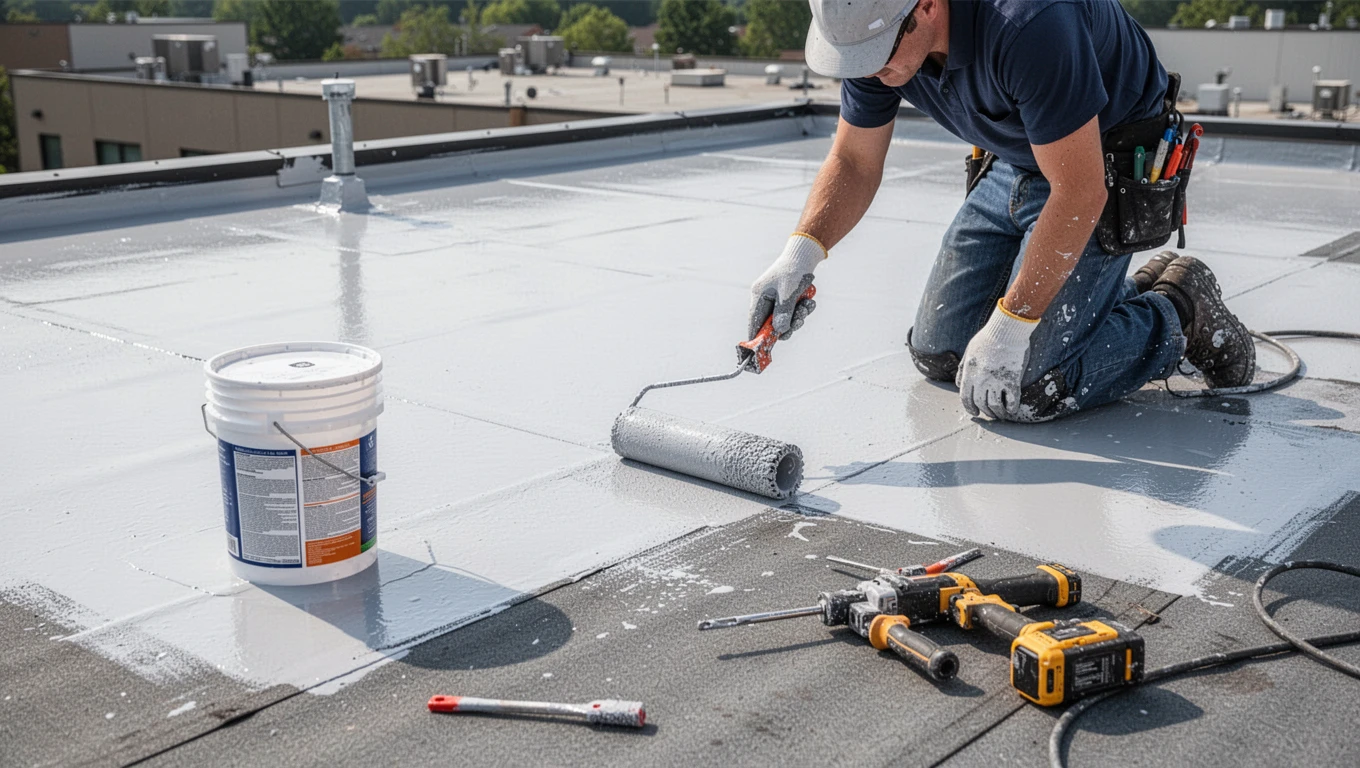 Flat Roof Coating