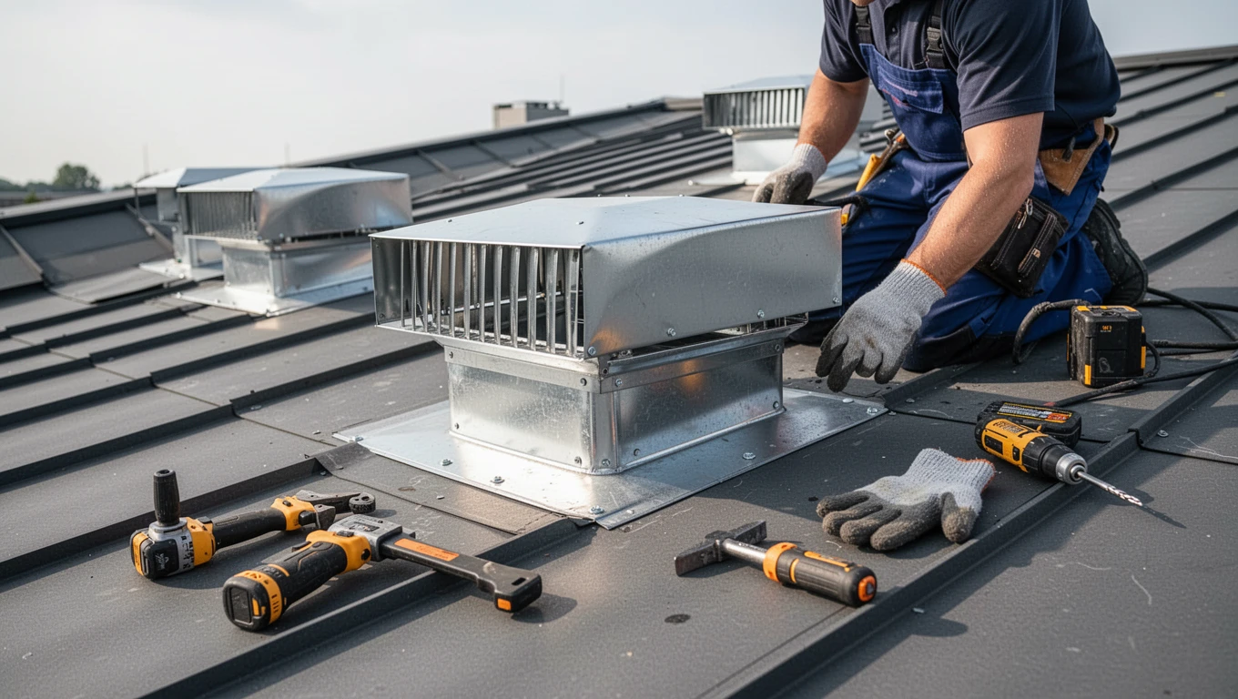 Roof Ventilation Installation