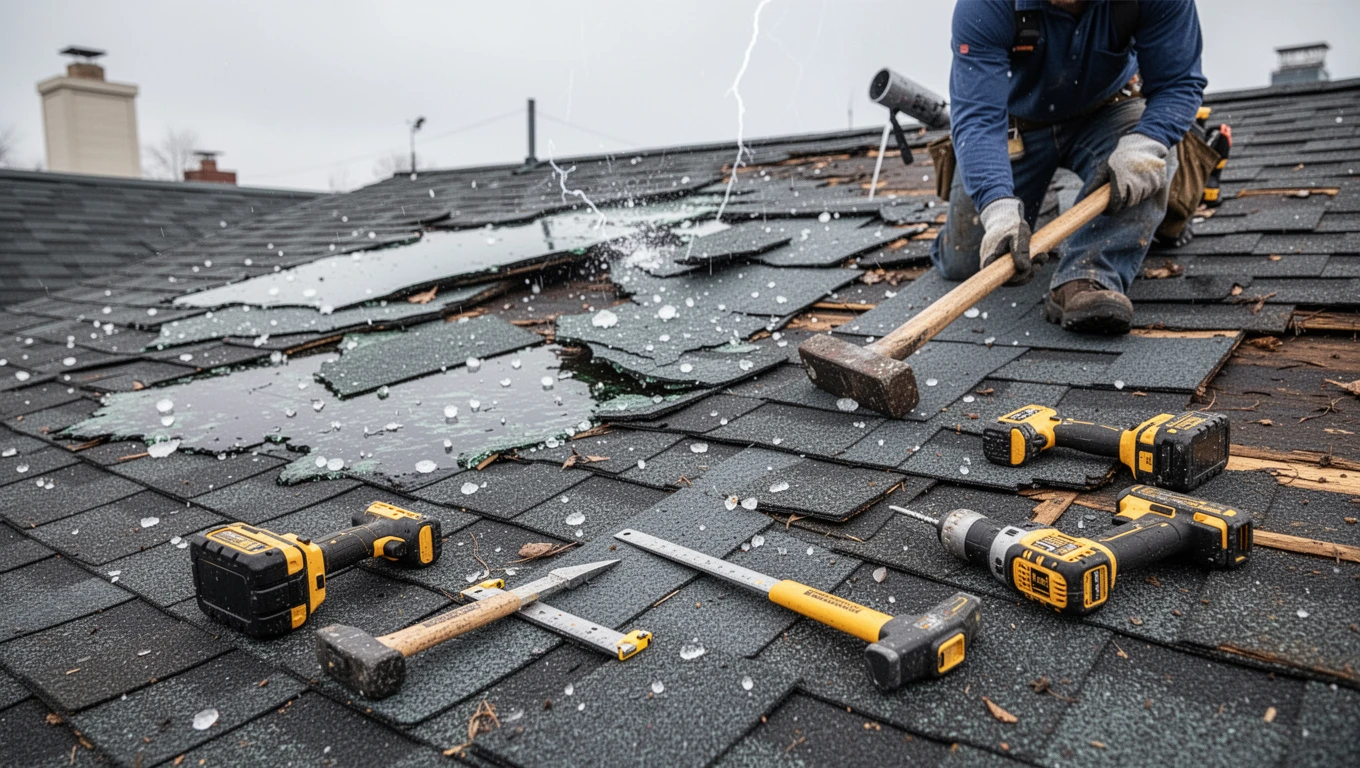 Storm & Hail Damage Roofing